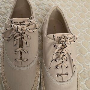 Kate Spade Boat Party canvas sneakers 8.5